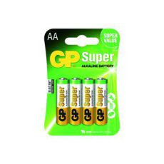 GP LR06 Super Alkaline batterij AA 1.5V 4 stuks
