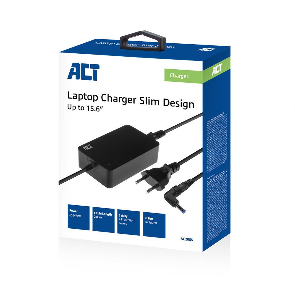 act ac2055 universele notebook adapter 65w