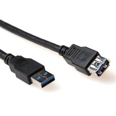 ACT USB 3.0 verlengkabel USB A male - USB A female 1m
