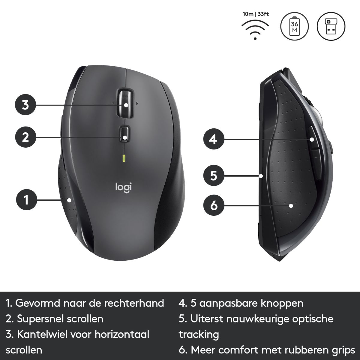logitech marathon m705 wireless mouse